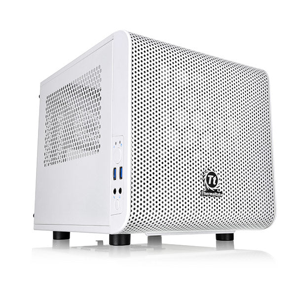 CA-1B8-00S6WN-01 - Thermaltake CORE V1 SNOW EDITION EXTREME MINI ITX CUBE CHASSIS CASES