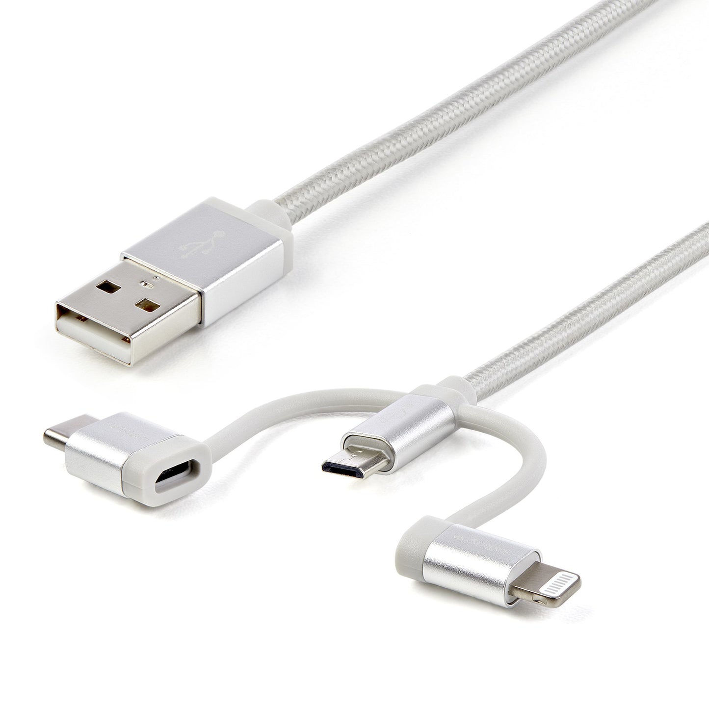 LTCUB1MGR - StarTech.com USB MULTI CHARGING CABLE LETS YOU CARRY ONE CABLE FOR ALL OF YOUR CHARGING NEEDS