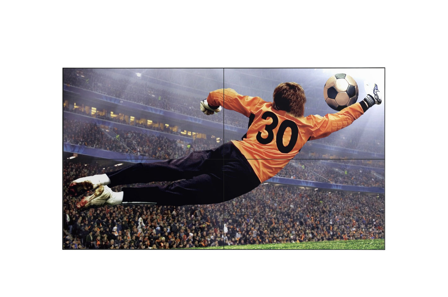 49 FHD VIDEO-WALL,BTB 3.5MM VIDEOWALL, HDMI, USB, DISPLY PORT, DVI-D