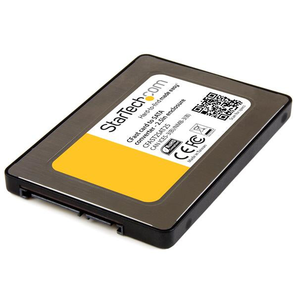 CFAST2SAT25 - StarTech.com CONVERT YOUR CFAST CARD INTO A 2.5IN SATA DRIVE FOR FASTER DATA TRANSFER - CFAST