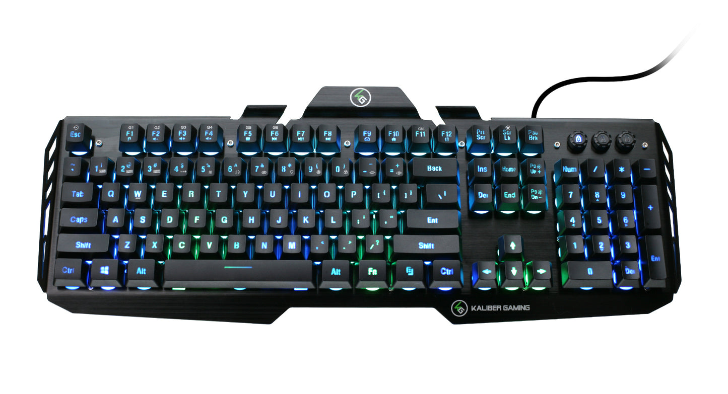 GKB704D - iogear RGB ALUMINUM GAMING KEYBOARD