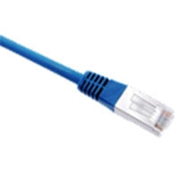 CAT6A-BL-3M - Black Box CAT6A 550-MHZ SNAGLESS STRANDED ETHERNET PATCH CABLE - SHIELDED (S/FTP), LSZH (R