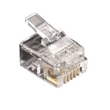 RJ11 MODULAR PLUG - UNSHIELDED, 6-WIRE 50-PACK, GSA, TAA