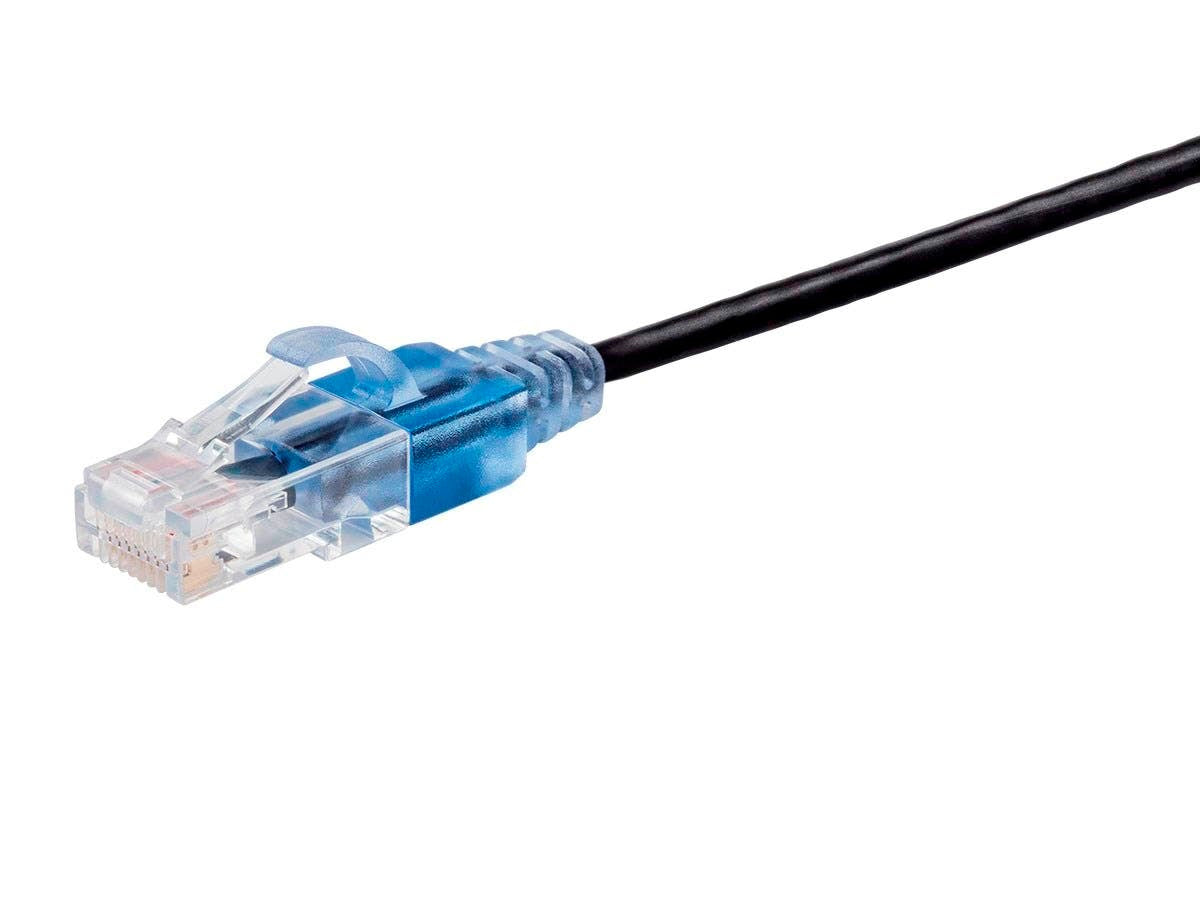 33237 - Monoprice SLIMRUN CAT6A ETHERNET PATCH CABLE - SNAGLESS RJ45_ UTP_ PURE BARE COP