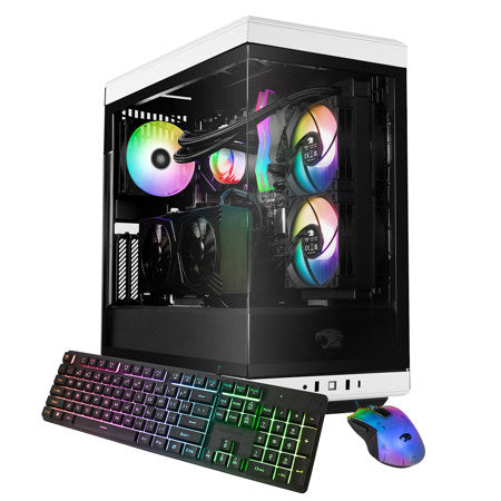 PB-Y40WI9N58-01 - iBUYPOWER Y40 Pro Intel Core i9 14900F Nvidia White Gaming PC Desktop
