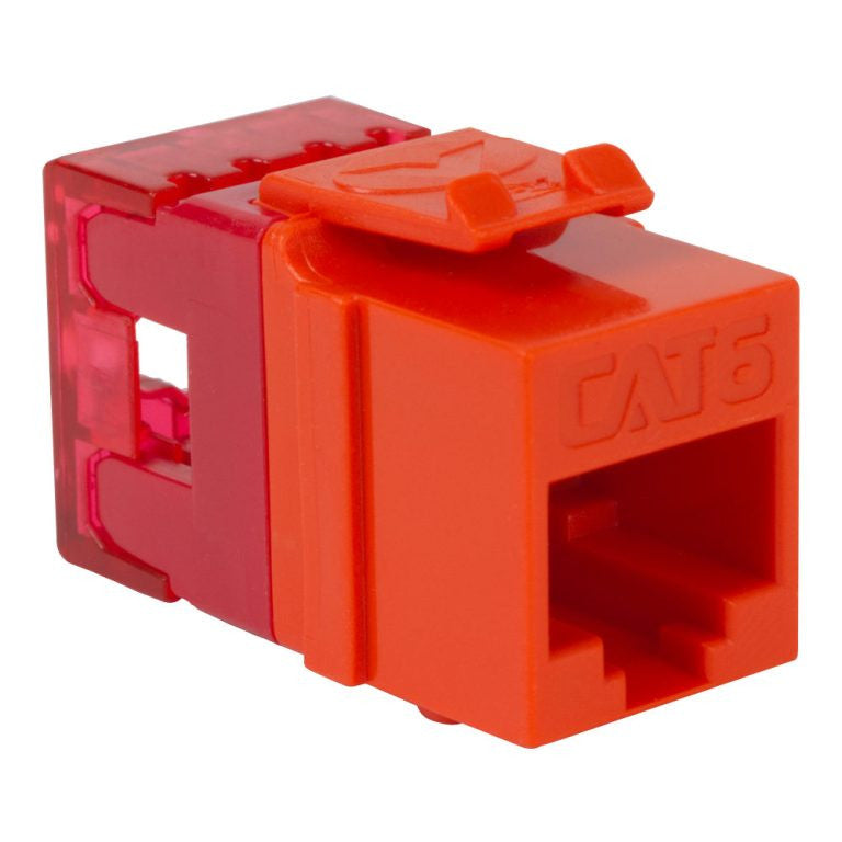 IC107F6COR - ICC Cat.6 Modular Connector 25 1 x RJ-45 Network Orange