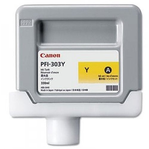 2961B001 - Canon CANON PFI-303Y-DYE YELLOW INK 330ML