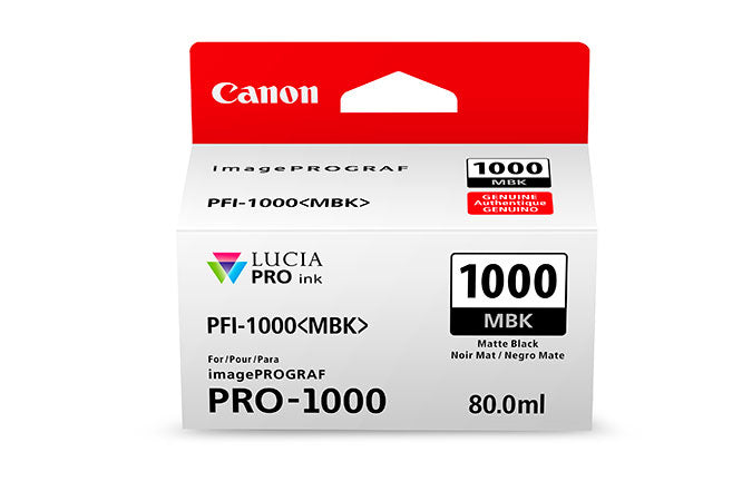 0545C002 - Canon PFI-1000 MATTE BLACK INK TANK
