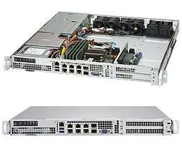 Supermicro SYS-1018D-FRN8T server barebone Intel SoC BGA 1667 Rack (1U) Silver
