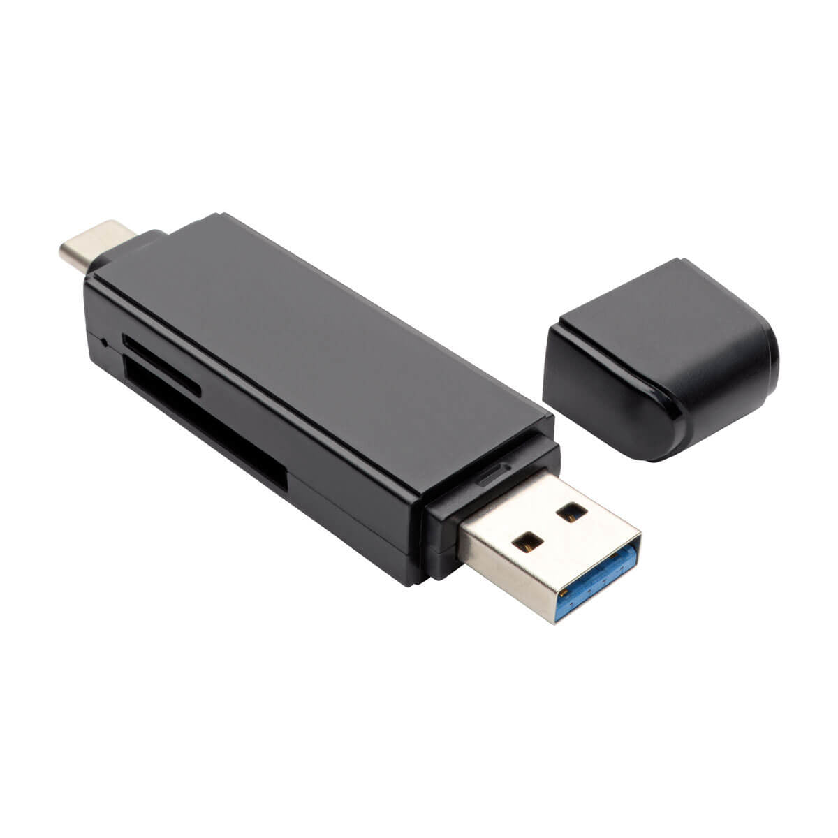 U452-000-SD-A - Tripp Lite USB C MEMORY CARD READER ADAPTER 2 IN 1 USB-A / USB-C USB TYPE C
