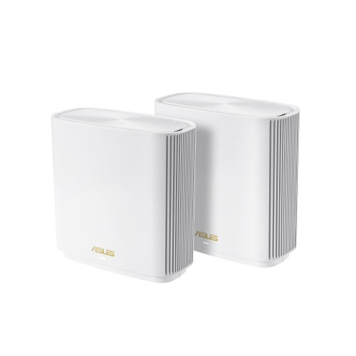 ASUS ZenWiFi AX 2PK wireless router Gigabit Ethernet Tri-band (2.4 GHz / 5 GHz / 5 GHz) White