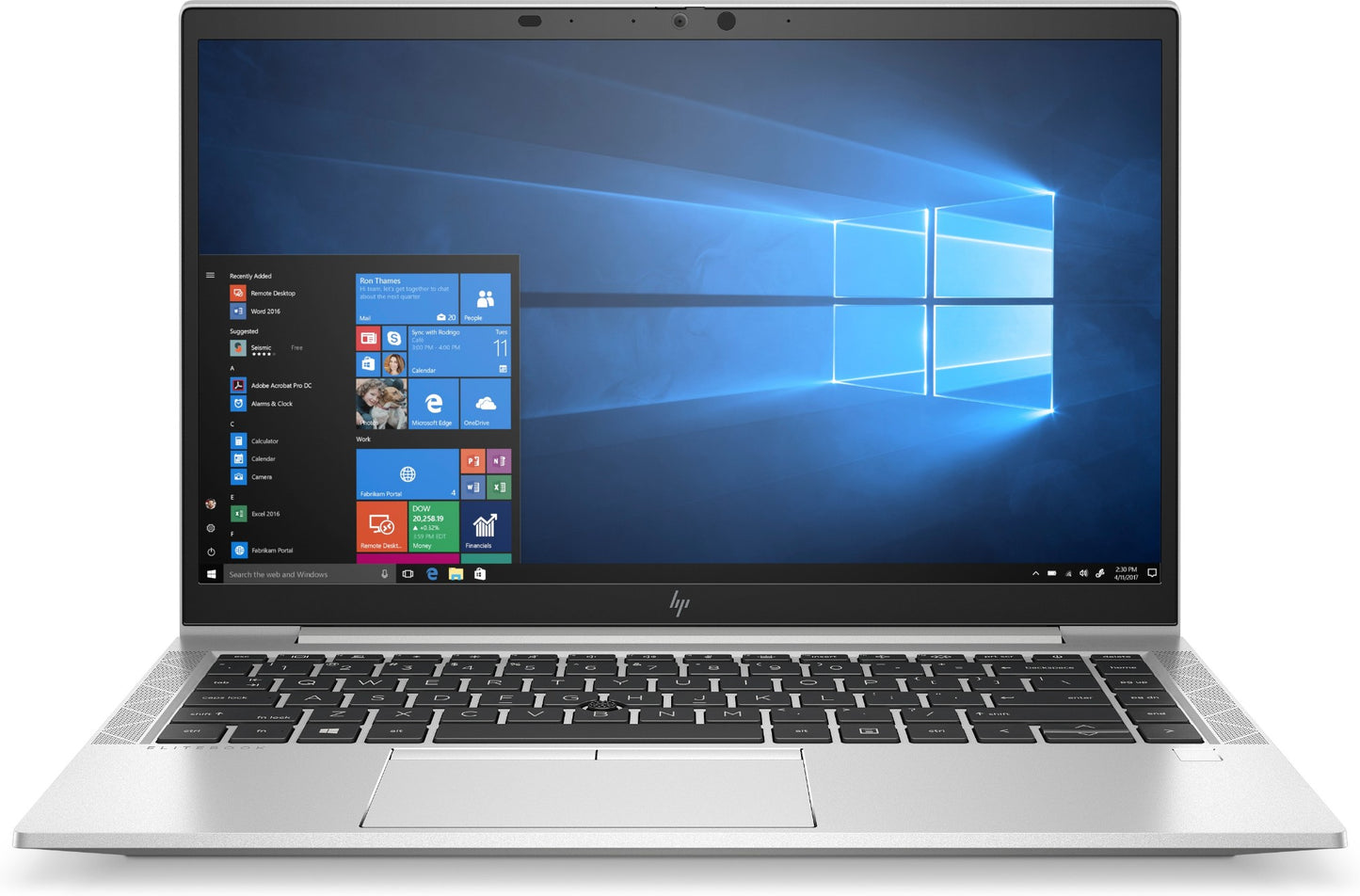 HP EliteBook 840 G7 i5-10310U Ultraportable 14" Touchscreen Full HD Intel® Core™ i5 8 GB DDR4-SDRAM 256 GB SSD Wi-Fi 6 (802.11ax) Windows 10 Pro Silver