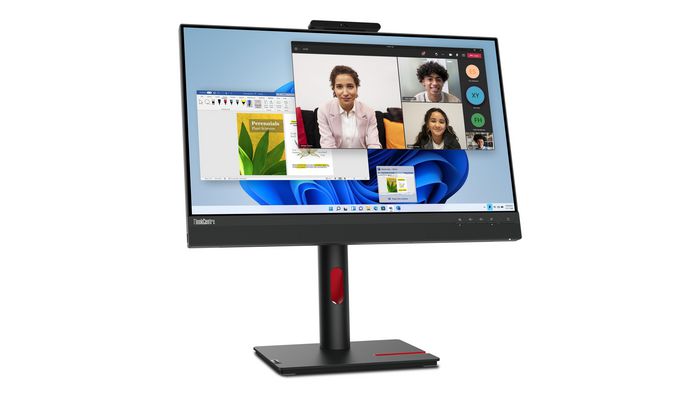 12NBGAT1EU - Lenovo ThinkCentre Tiny-in-One 24 Gen 5 Touch 23.8-Inch Full HD IPS Touchscreen Monitor