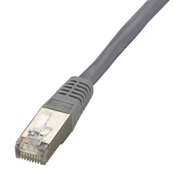 EVNSL171GY-0002 - Black Box CAT5 100-MHZ SNAGLESS SOLID ETHERNET PATCH CABLE - SHIELDED (S/FTP), CMP PLENUM