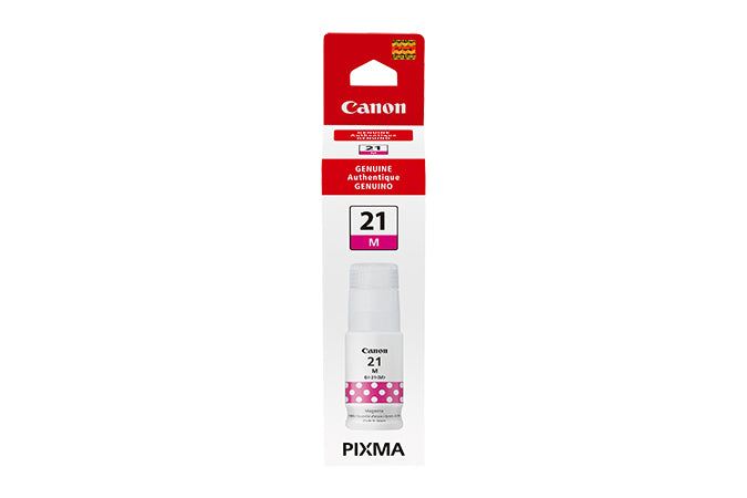 4538C001 - Canon GI-21 MAGENTA INK BOTTLE