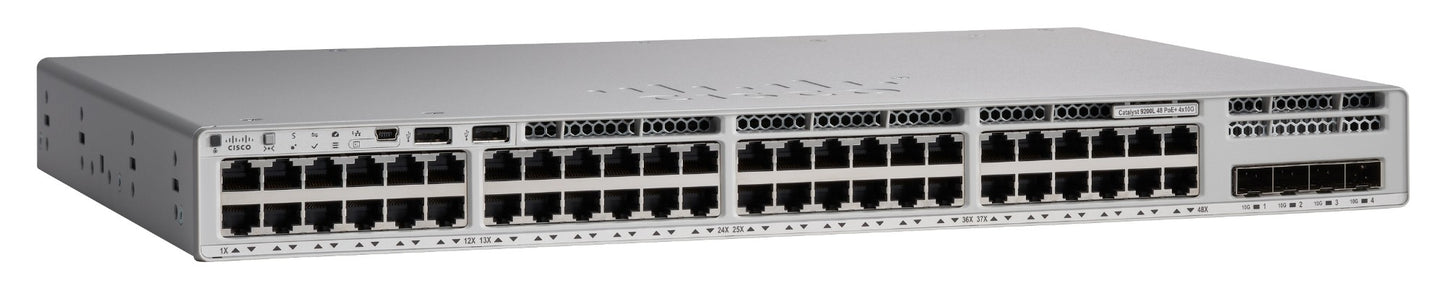 Cisco Catalyst 9200L Managed L3 Gigabit Ethernet (10/100/1000) Power over Ethernet (PoE) Gray
