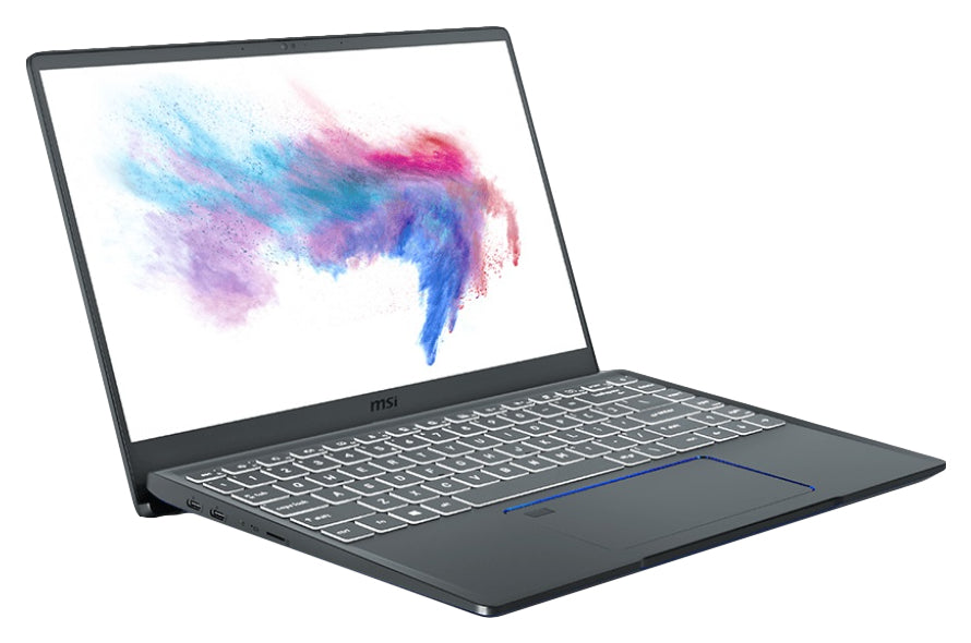 MSI Prestige 14 A10SC-020 Notebook 14" Full HD Intel Core i5 16 GB LPDDR3-SDRAM 512 GB SSD NVIDIA® GeForce® GTX 1650 Max-Q Wi-Fi 6 (802.11ax) Windows 10 Pro Gray