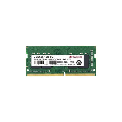 JM2666HSB-8G - Transcend 8GB JM DDR4 2666MHZ SODIMM