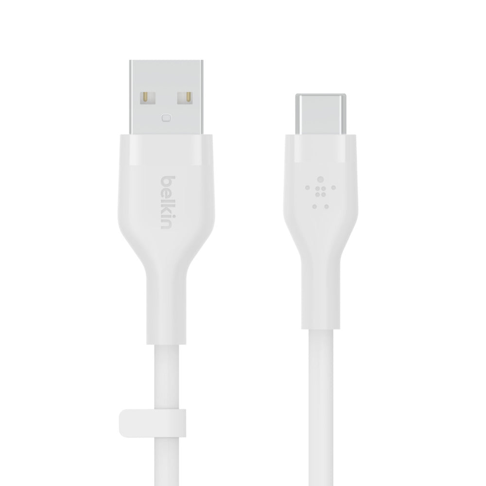 CAB008BT2MWH - Belkin USB-A TO USB-C, SILICONE, 2M, WHT