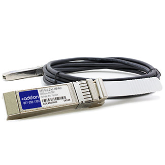 QFX-SFP-DAC-3M-AO - AddOn Networks QFX-SFP-DAC-3M COMPATIBLE TAA COMPLIANT 10GBASE-CU SFP+ T