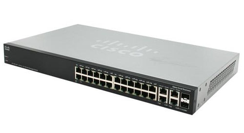 Cisco SF500-24-K9-G5, Refurbished Managed L3 Black