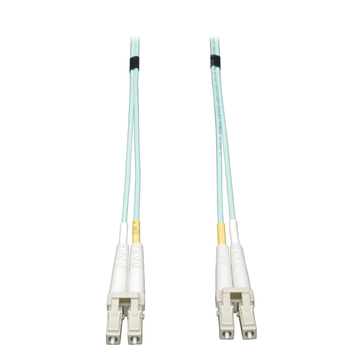 N820-04M - Tripp Lite 4M 10GB DUPLEX MULTIMODE 50/125 OM3 LSZH FIBER PATCH CABLE LC/LC AQUA 4 METER