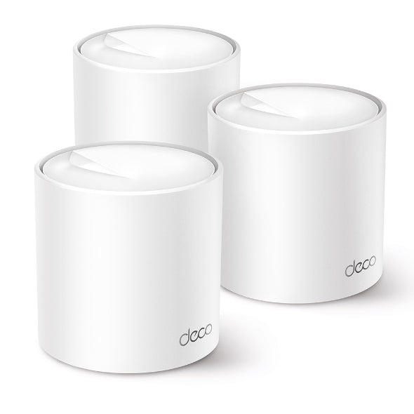 TP-Link Deco X50 (3-pack) Dual-band (2.4 GHz / 5 GHz) Wi-Fi 6 (802.11ax) White Internal
