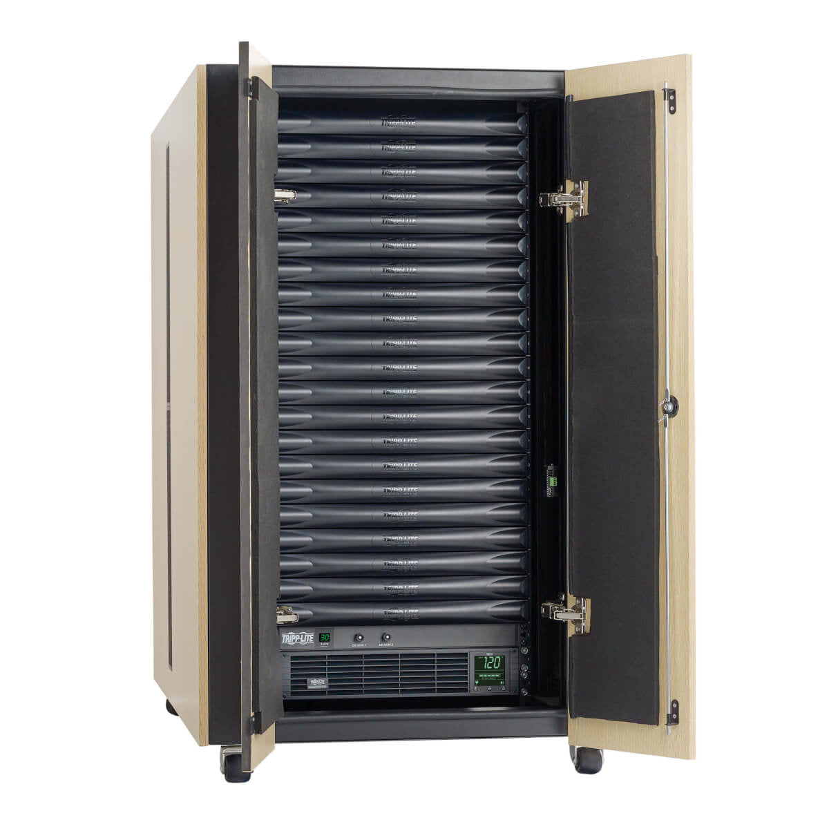 EDGEREADY MICRO DATA CENTER-15U, QUIET, 1.5 KVA UPS, NETWORK MANAGEMENT AND PDU,