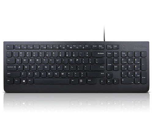 Lenovo Essential keyboard USB ĄŽERTY English, French Black