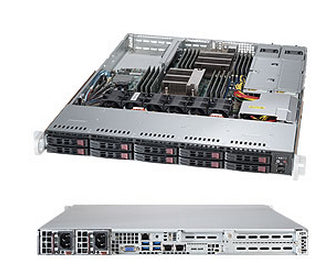 Supermicro SuperServer 1028R-WC1R LGA 2011-v3 Rack (1U) Black