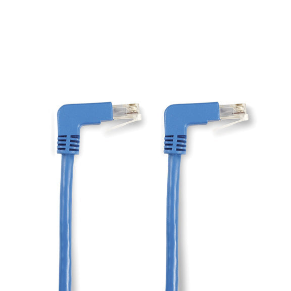 EVNSL216-0006-90DD - Black Box CAT6 250-MHZ MOLDED ANGLED STRANDED ETHERNET PATCH CABLE - UNSHIELDED (UTP), CM