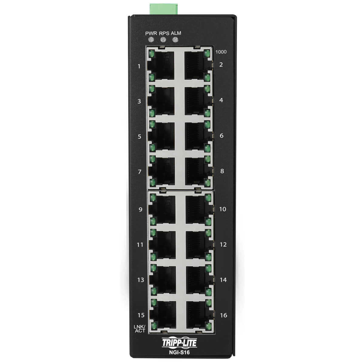 Tripp Lite NGI-S16 network switch Managed Gigabit Ethernet (10/100/1000) Black