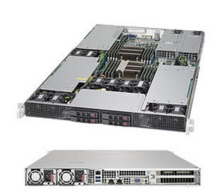 Supermicro SuperServer 1028GR-TRT LGA 2011-v3 Rack (1U) Black