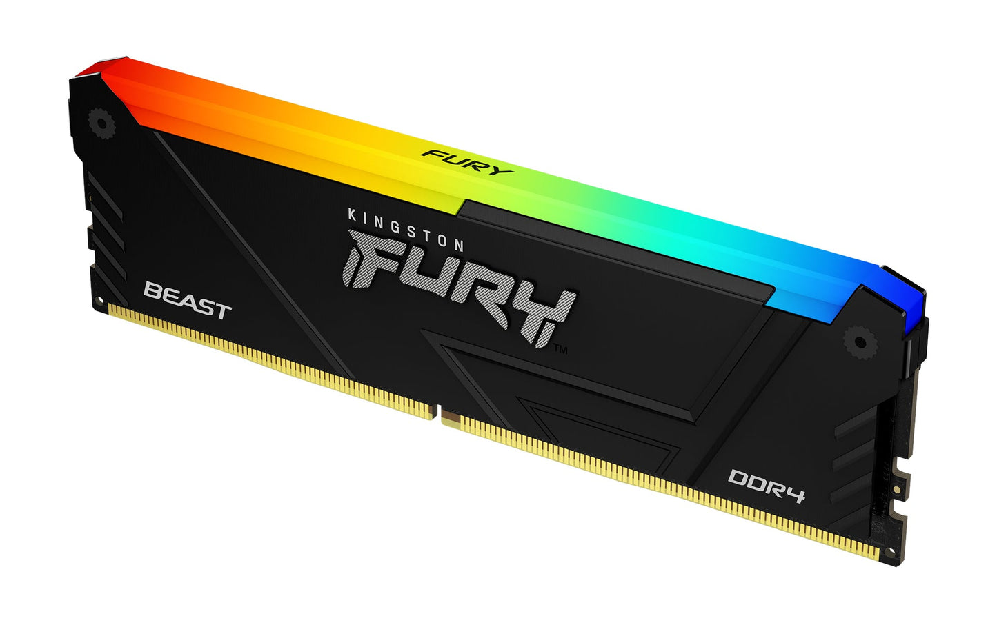 KF436C17BB2A/8 - Kingston Fury Beast RGB 8GB 3600MT/s DDR4 CL17 DIMM Computer Memory