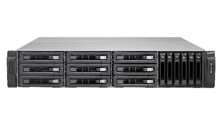 QNAP TVS-EC1580MU-SAS-RP NAS Rack (3U) Ethernet LAN Black E3-1246V3