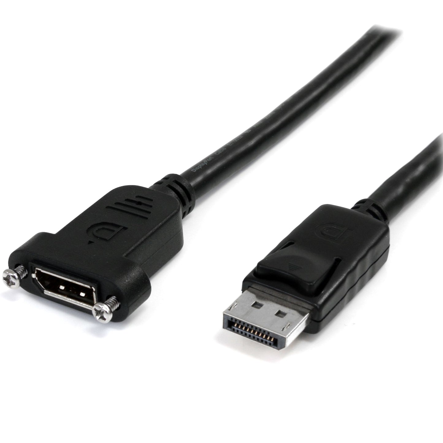 DPPNLFM3PW - StarTech.com 3FT PANEL MOUNT DISPLAYPORT CABLE (MALE TO FEMALE); 4K X 2K VIDEO (3840X2400P 60