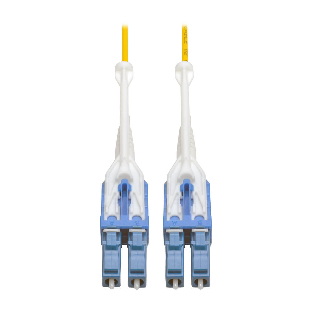 DUPLEX SINGLEMODE 8.3/125 FIBER PATCH CABLE (LC/LC), PUSH/PULL TABS, 3 M (10 FT.