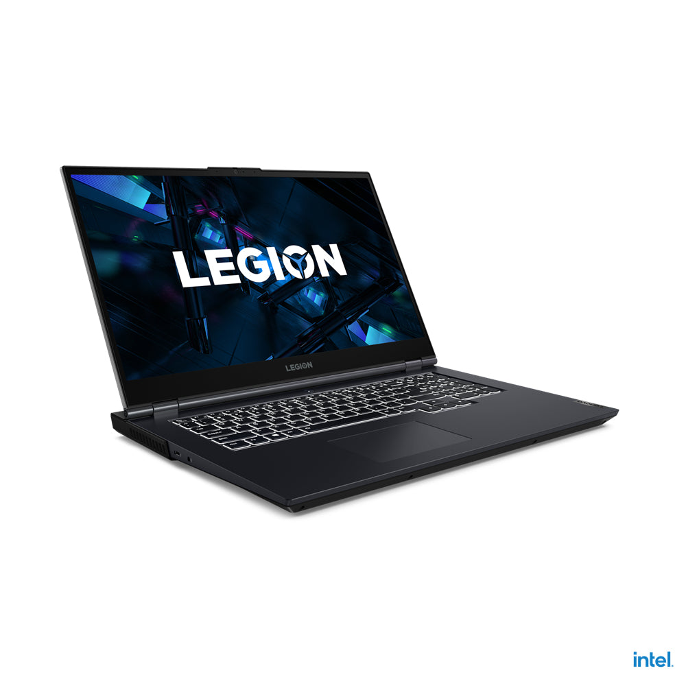Lenovo Legion 5 i7-11800H Notebook 17.3" Full HD Intel® Core™ i7 8 GB DDR4-SDRAM 1000 GB SSD NVIDIA GeForce RTX 3050 Ti Wi-Fi 6 (802.11ax) Windows 11 Home Black, Blue