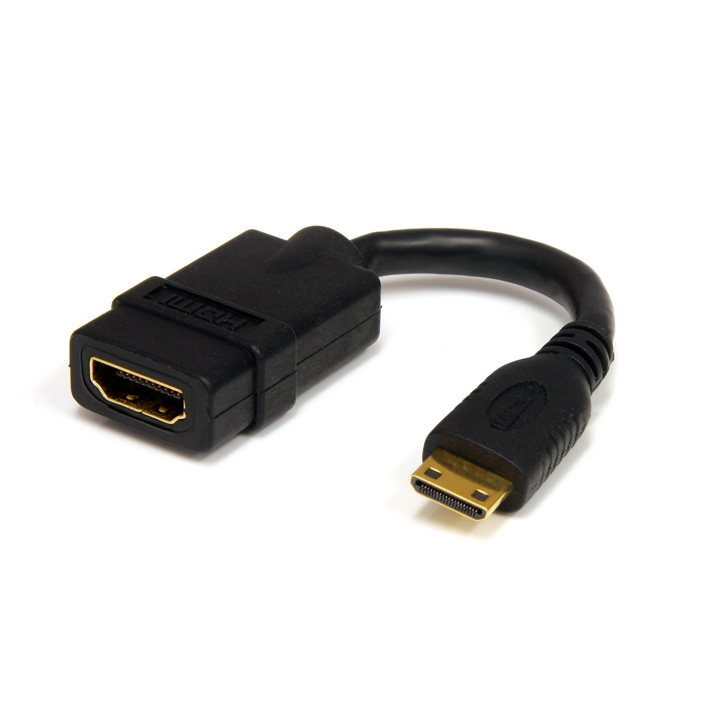 HDACFM5IN - StarTech.com MINI HDMI TO HDMI ADAPTER 4K 30HZ/FULL HD 1080P/10.2 GBPS BANDWIDTH/8CH AUDIO/H