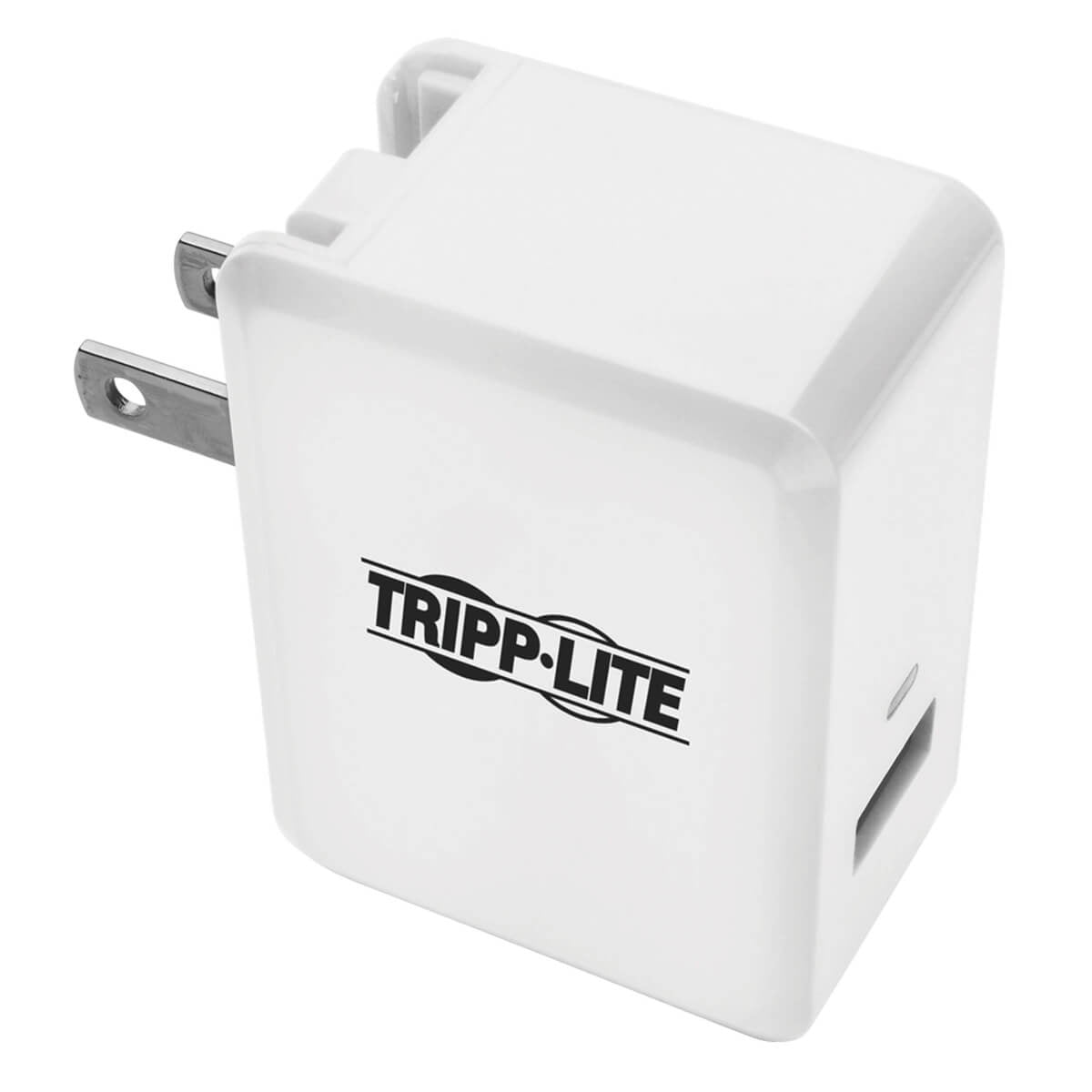U280-W01-QC3-1 - Tripp Lite USB WALL/TRAVEL CHARGER WITH QUICK CHARGE 3.0 TECHNOLOGY, 18W, 5/9/12V DC OUT
