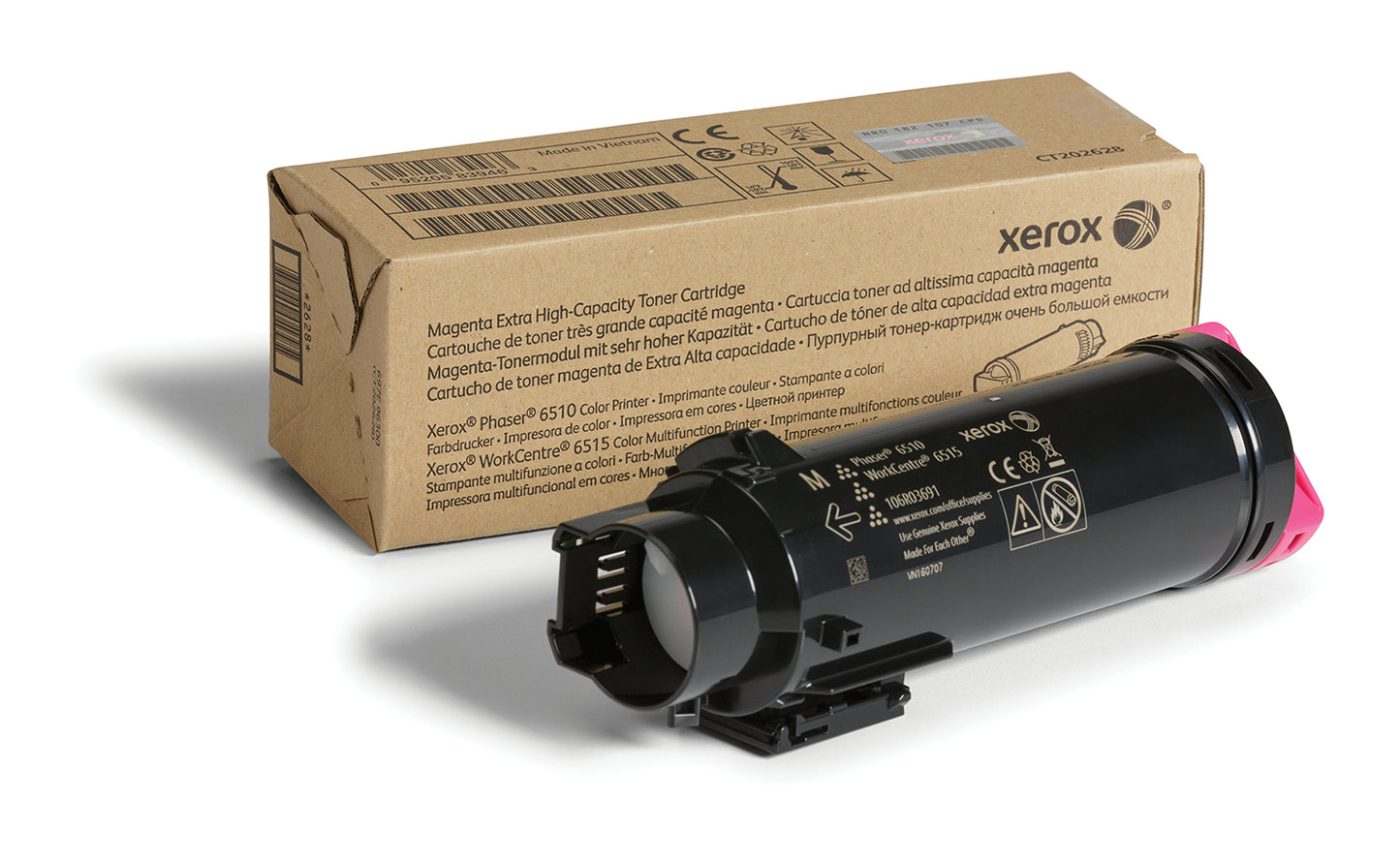 106R03691 - Xerox : GENUINE XEROX MAGENTA EXTRA HIGH CAPACITY TONER CARTRIDGE, WORKCENTRE 65