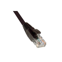 90-C6ABS-10BK - Weltron 10FT BLACK BOOTED CAT6A STP PATCH CABLE