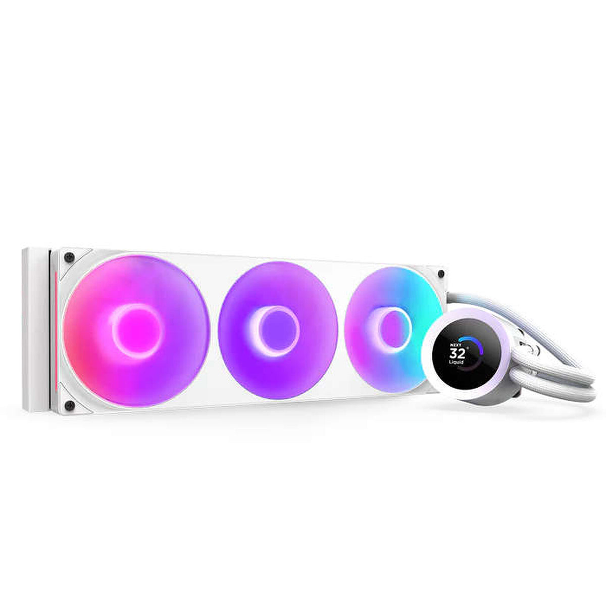 RL-KR360-W2 - NZXT Kraken Plus 360 RGB White AIO Liquid CPU Cooler