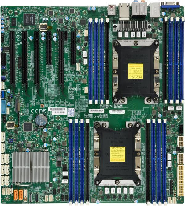 MOTHER BOARD-INTEL, SKL DUAL PROCESSOR E-ATX WORKSTATION MB W/ BMC-SINGLE, BULK