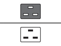 Hewlett Packard Enterprise AF574A power cable Gray 78.7" (2 m) C20 coupler C19 coupler
