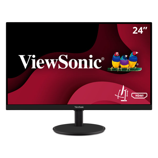 VA2447-MHJ - Viewsonic 24IN 1080P MVA FULL ERGONOMIC