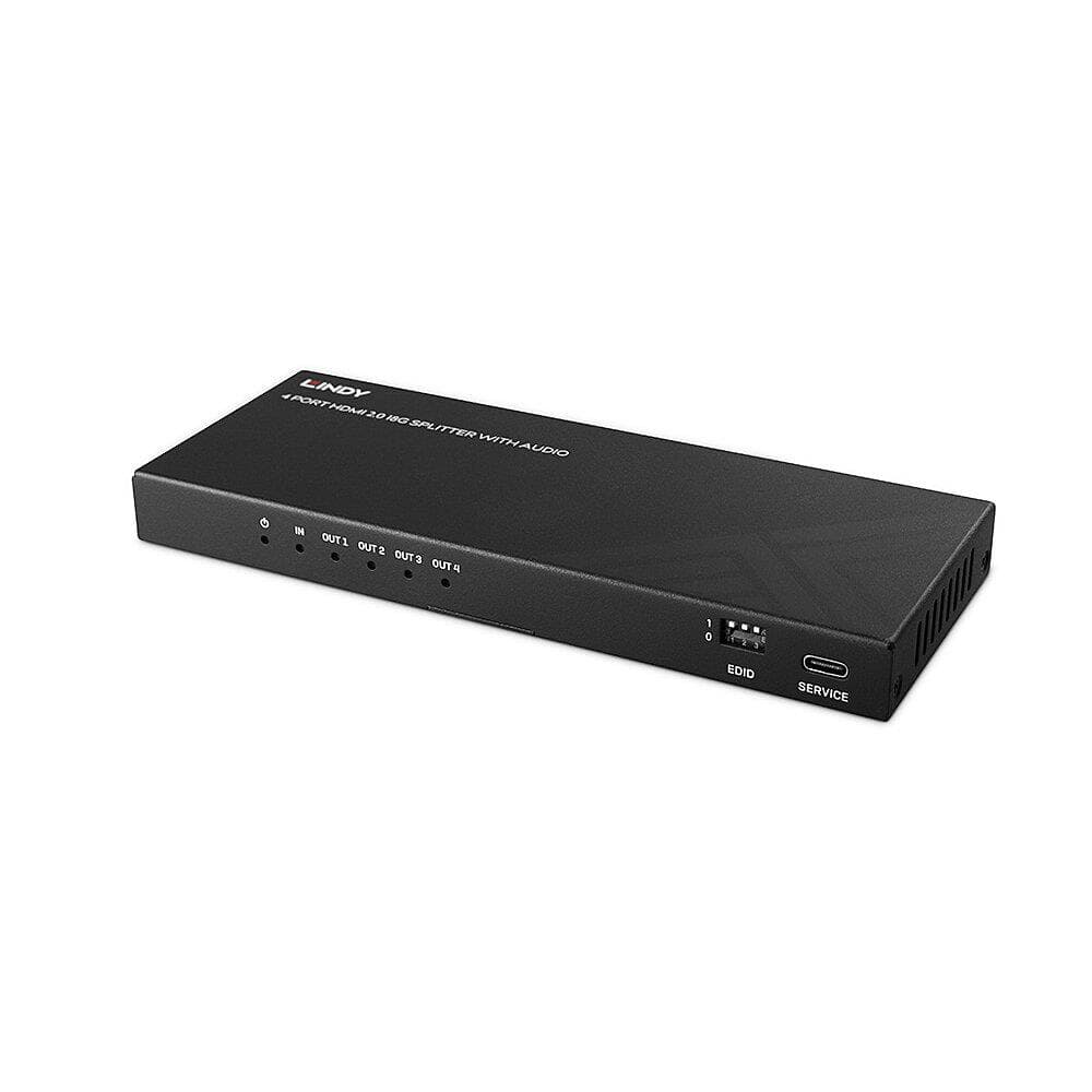 38535 - Lindy 4-Port HDMI 8K60 Splitter