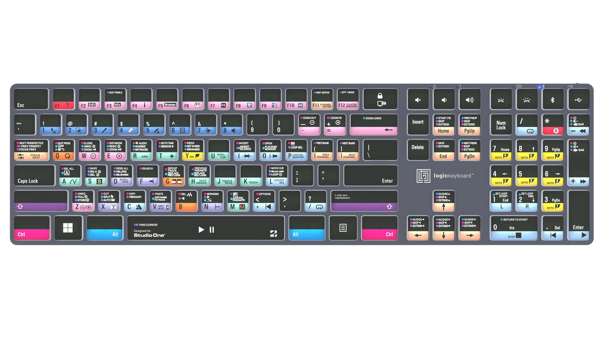 LKB-PSO3-TPC-UK - LogicKeyboard Photoshop UK Wireless Backlit TITAN Keyboard