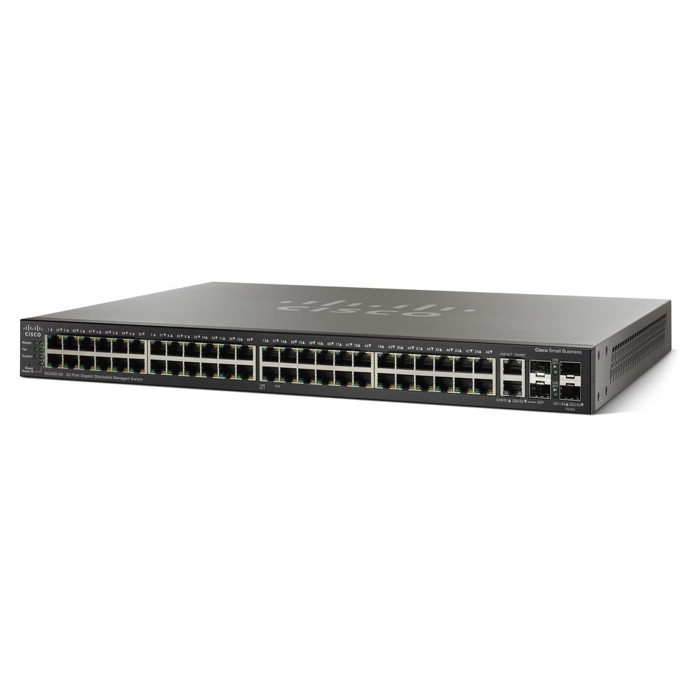 SG500-52-K9-NA - Cisco CISCO SG500-52 52-PORT GIGABIT STACKABLE