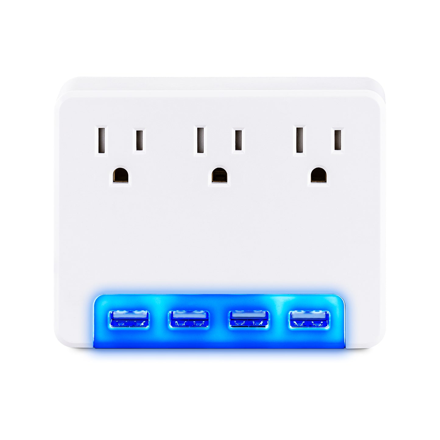 P3WUH - Cyberpower 4 USB 3.4A PORTS MULTI COLOR GLOW 1-YEAR WARRANTY